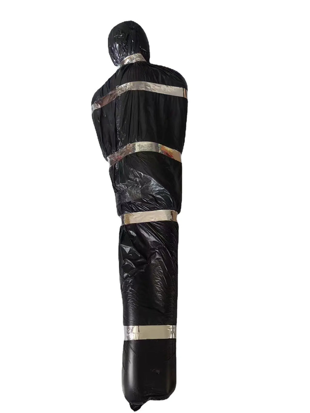 Décoration d'Halloween Faux Corps Ficelé Noir