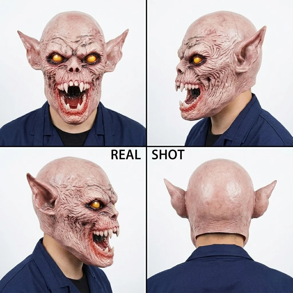 Masque d'Horreur Réaliste de Monstre Chauve-Souris