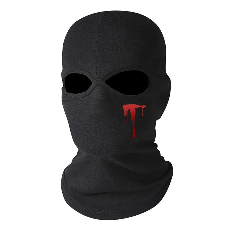 Cagoule Noire Thermique à Double Usage