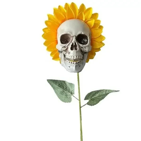 Tournesol Gothique à Crâne Vieilli