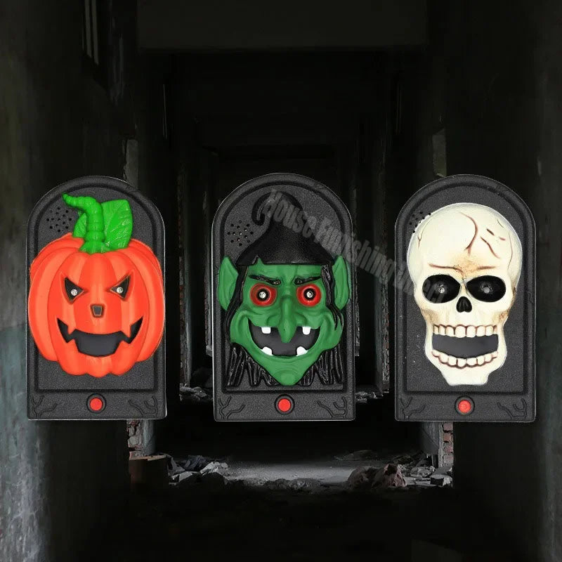Set de 3 Sonnettes Halloween Animées Horreur