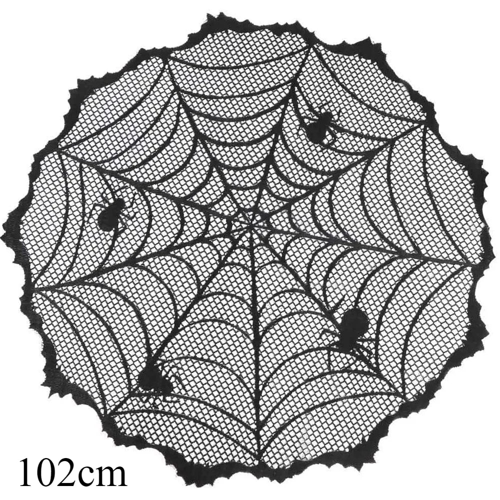 Kit de Décoration Halloween Toiles d'Araignée et Chauves-Souris