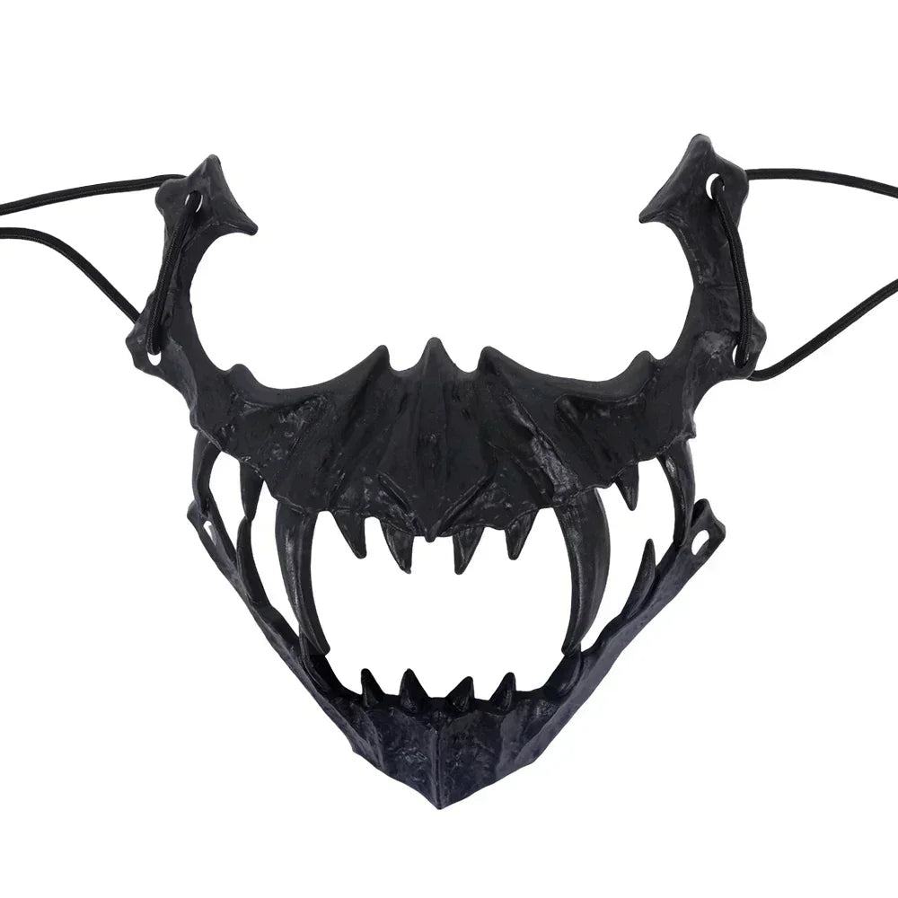 Masque Gueule de Bête à Crocs en Résine