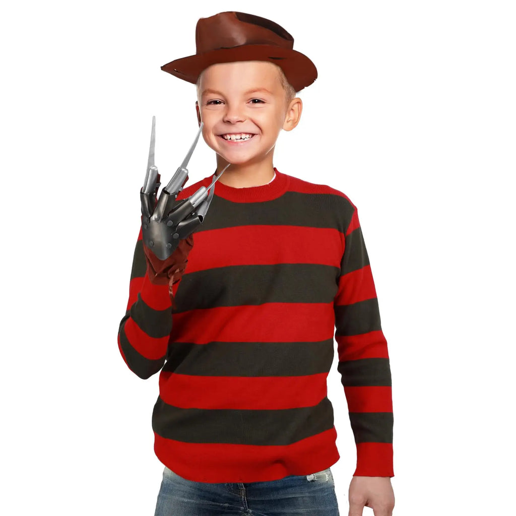 Déguisement Freddy Krueger Enfant Rouge et Vert