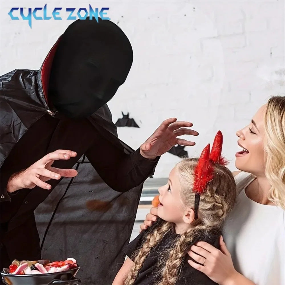 Masque Intégral Noir à Découper DIY