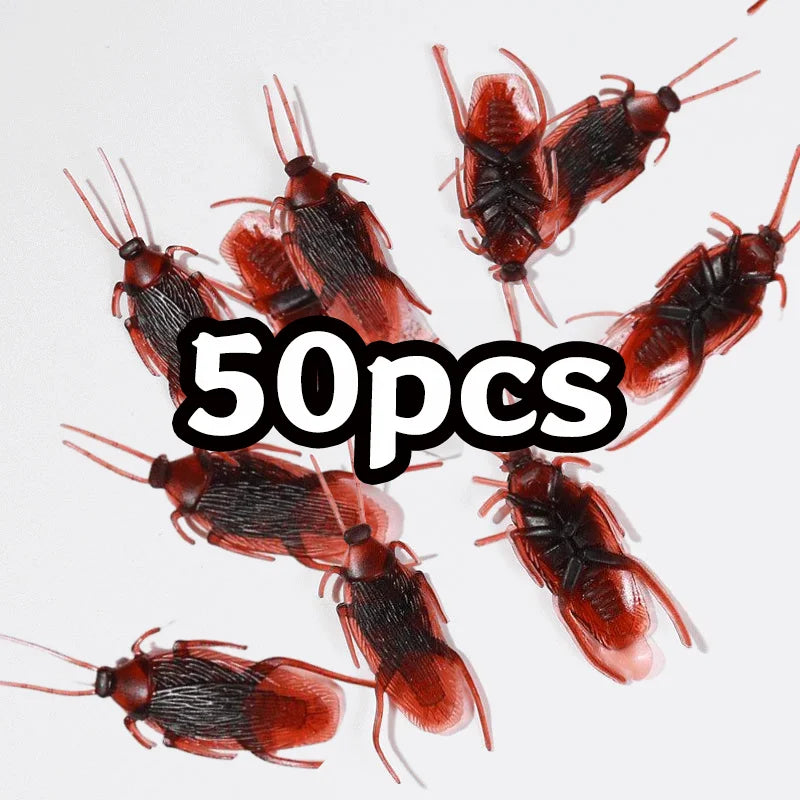 Assortiment d'Insectes Réalistes en Plastique pour Farces