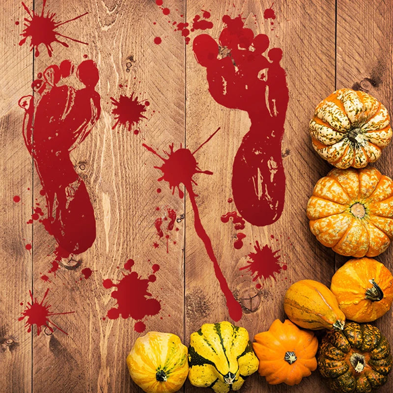 Autocollants d'Halloween Horreur "You're Next" et Mains