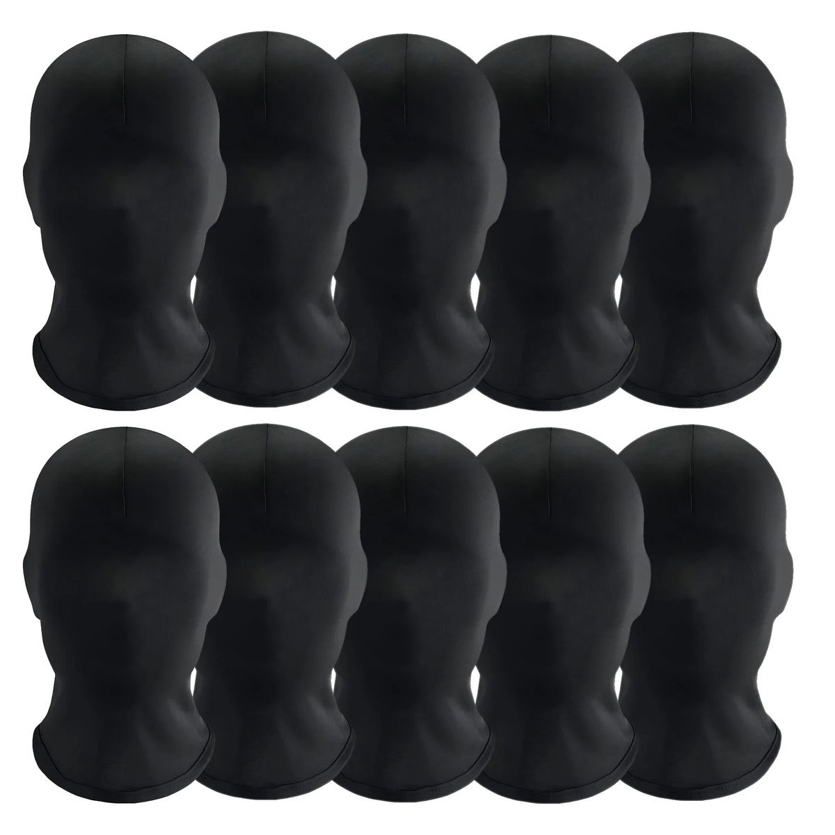 Masque Intégral Noir à Découper DIY