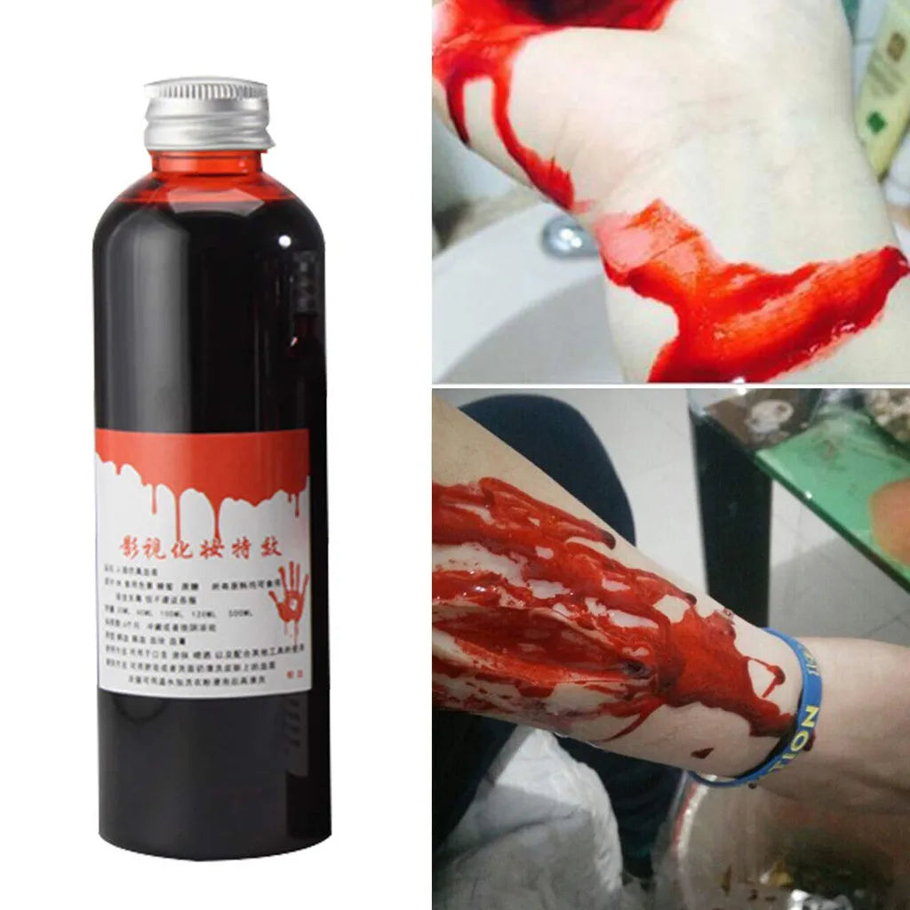 Faux Sang Réaliste pour Maquillage Halloween