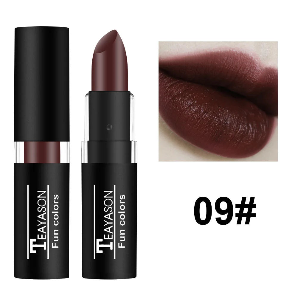 Rouge à Lèvres Noir Mat Intense