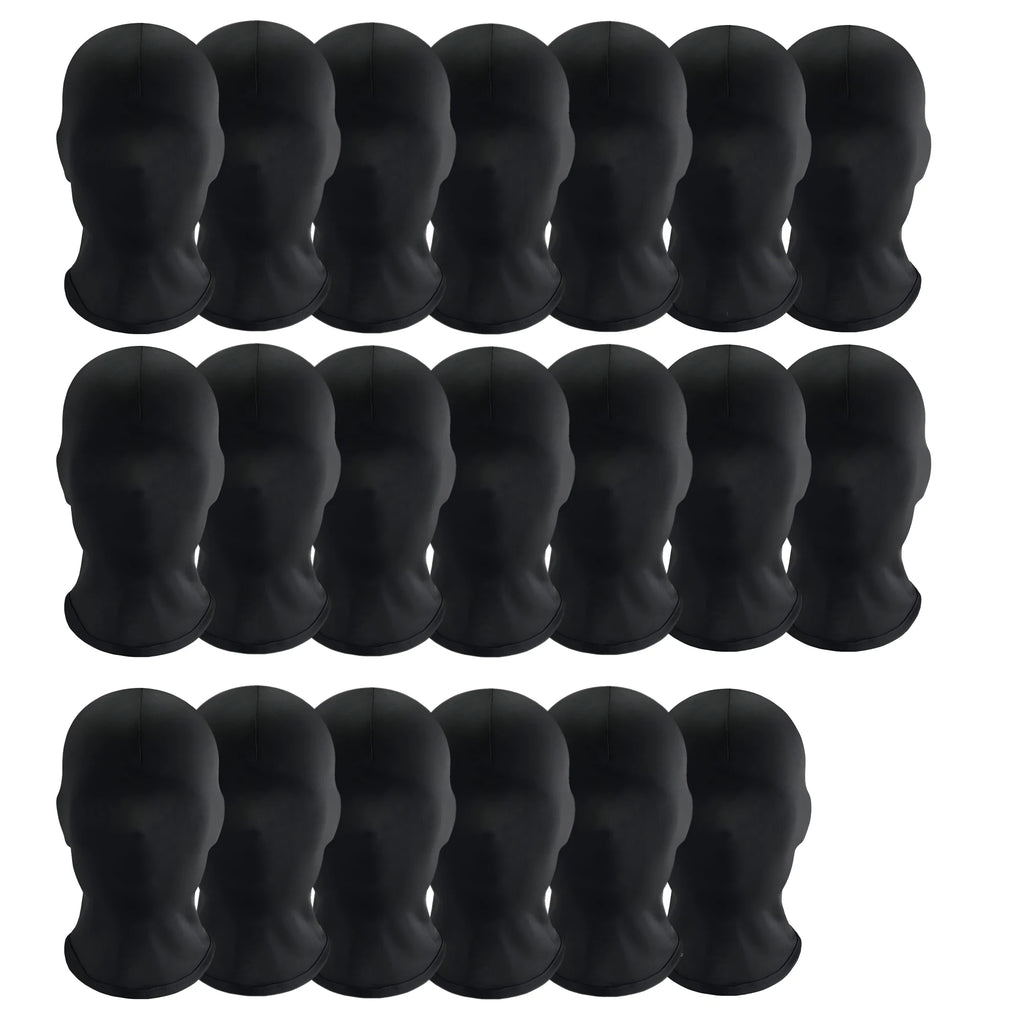 Masque Intégral Noir à Découper DIY