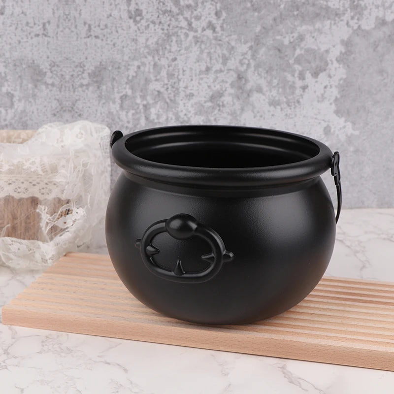 Mini Chaudron Noir Mat de Sorcière