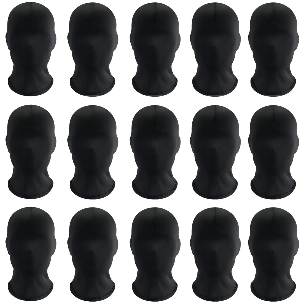 Masque Intégral Noir à Découper DIY